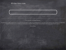 Tablet Screenshot of divine-tree.com